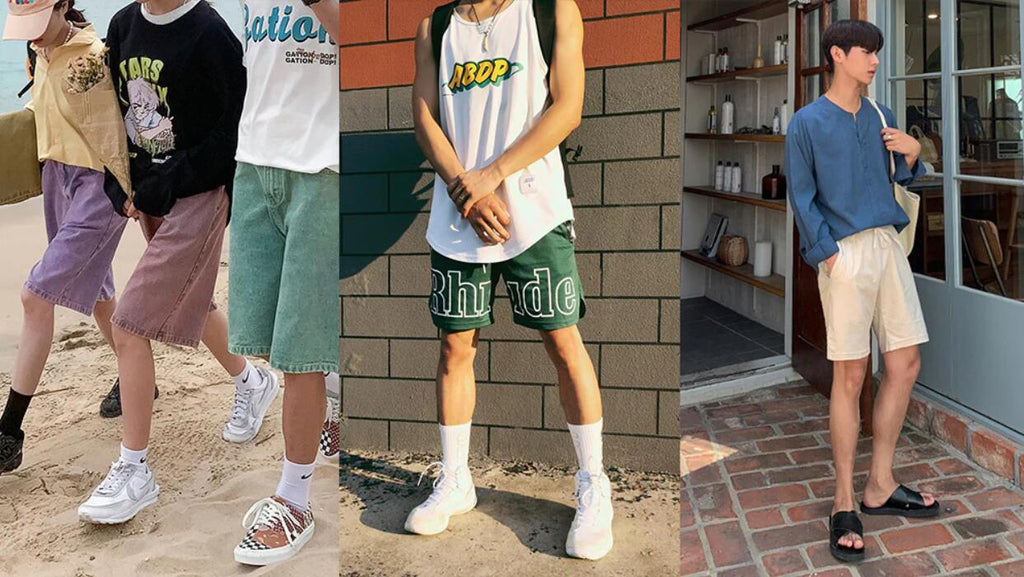 Korean Men's Summer Style: Rocking Shorts with Confidence