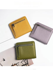 best womens wallets​ Women's Billfold Leather Billfolds for Women Women's Short Wallet Women's Small Wallet 