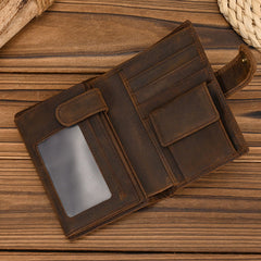 trifold genuine leather wallet​