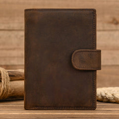 trifold mens leather wallet