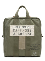 Canvas Army Vertical Weekender Bag