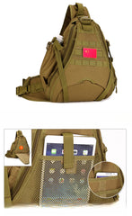 Large Tactical Sling Bag crossbody tactical bag Nylon Military Backpack Desert Digital Tactical Backpack For Men