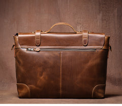 top rated men's briefcase Mens Leather Briefcases Shouler Laotop Bag Leather Briefcase Workbag for Men