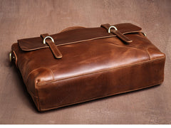 mens leather briefcase bag​ Mens Leather Briefcases Shouler Laotop Bag Leather Briefcase Workbag for Men