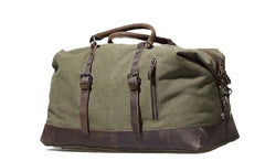 canvas weekender duffle bag Green Waxed Canvas Weekender Bag Waxed Canvas Duffle Bag Large Canvas Leather Duffle Bag 