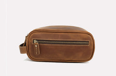 Leather Toiletry Bag for Men Leather Dopp Kits for Men Mens Ditty Bags Leather 