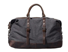 extra large canvas duffle bag Gray Waxed Canvas Weekender Bag Waxed Canvas Duffle Bag Large Canvas Leather Duffle Bag 