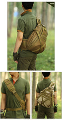 Large Tactical Sling Bag tactical sling backpack Nylon Military Backpack Desert Digital Tactical Backpack For Men