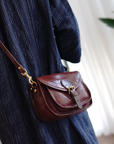 Cartier Bordeaux oxblood large saddle bag purse Unisex Authenticated | eBay