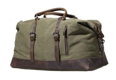 army canvas duffle bag Green Waxed Canvas Weekender Bag Waxed Canvas Duffle Bag Large Canvas Leather Duffle Bag 