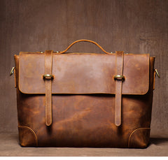 men's leather briefcase Mens Leather Briefcases Shouler Laotop Bag Leather Briefcase Workbag for Men