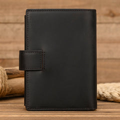 trifold leather mens wallet​