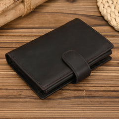 mens leather wallet trifold​