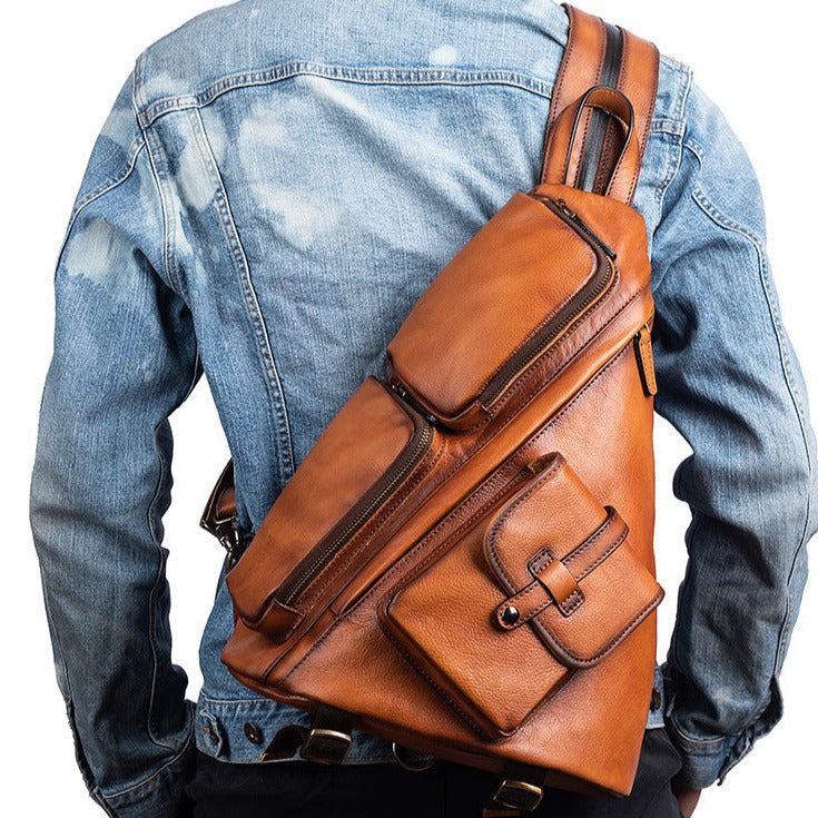 large sling bag for men,