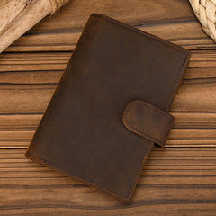 mens leather trifold wallets