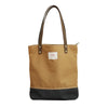 Women Khaki&Black Canvas Shopper Tote Bag Canvas Tote Shoulder Bag Handbag for Mens