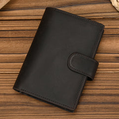 trifold leather mens wallet​