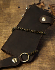 Leather Wallet With Chain for Men Wallet W Chain Mens Chain Wallets Men Wallet With Chain