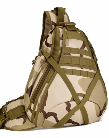 Sansha Camouflage Tactical One Strap Backpack For Men Tactical Sling Bag For Men Nylon Military Backpack