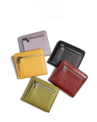 Women's Small Wallet Women's Billfold Leather Billfolds for Women Women's Short Wallet