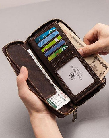 Double zip travel online wallet