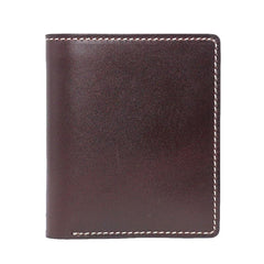 Cool Leather Mens Small Wallets Front Pocket Wallet Slim Wallet for Men