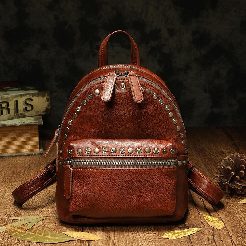 HZEWLS Mini Backpack Purse for Women Teen Girls Small Fashion Corduroy Bag ( Brown) - Walmart.com