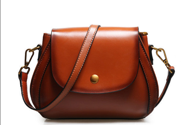 Genuine Leather crossbody bag shoulder bag for women leather bag - EverHandmade