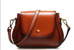 Genuine Leather crossbody bag shoulder bag for women leather bag - EverHandmade