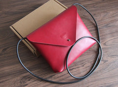 Cute LEATHER WOMEN SHOULDER BAG Envelope Crossbody Purse FOR WOMEN