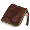 Vintage Leather Wallet Mens Zip Around Mens Wallets That Zip Small Leather Zip Wallet 