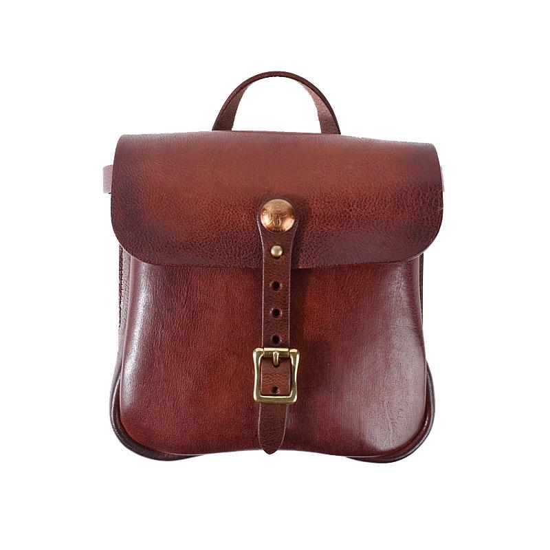 Casual Black Leather Mens Cool Square Side Bag Messenger Bag Vertical Brown Small Postman Courier Bag for Men