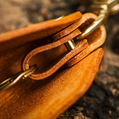 Handmade Leather Tooled Mens Cool Car Key Wallets Car Key Holder Car for Men