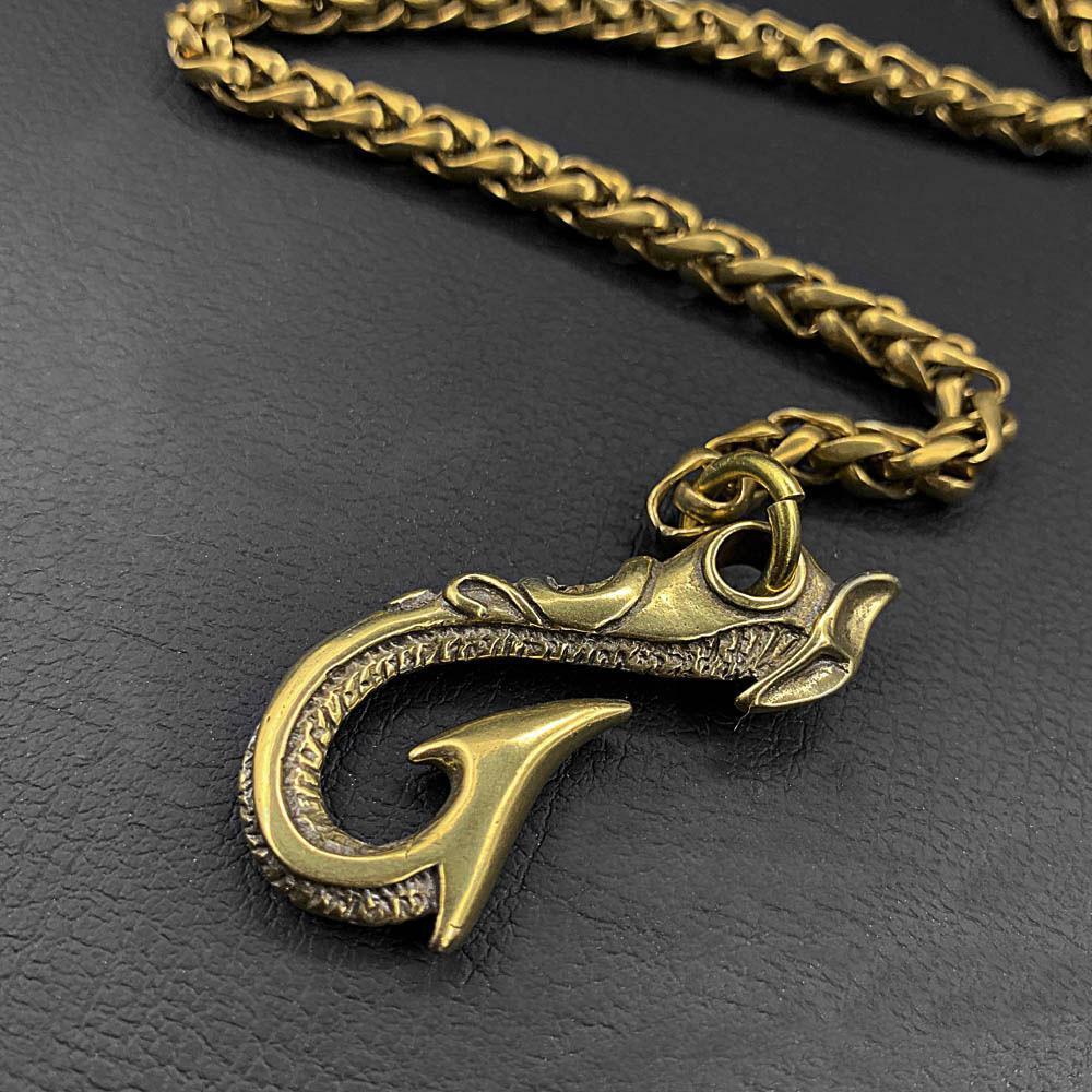 Bronze Hook Necklace for Men