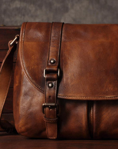 Jack&Chris Leather Messenger Bag for Men, Man Purse India