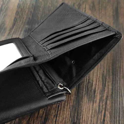 Real Leather Men's Wallet + Chain Wallet Rfid Protection Purse | eBay