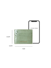 Minimalist Women Black&Gold Vegan Leather Card Holders CONTRAST COLOR Small Card Wallet Slim Card Holder Credit Card Holder For Women