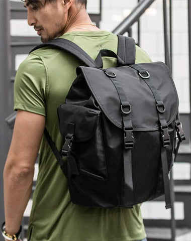 Laptop Bag Backpack Men Nylon, Backpacks Large Men