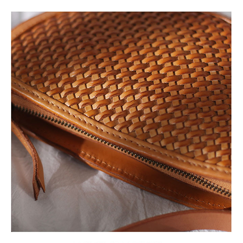 CEM, Bags, Vintage Cem Woven Leather Purse
