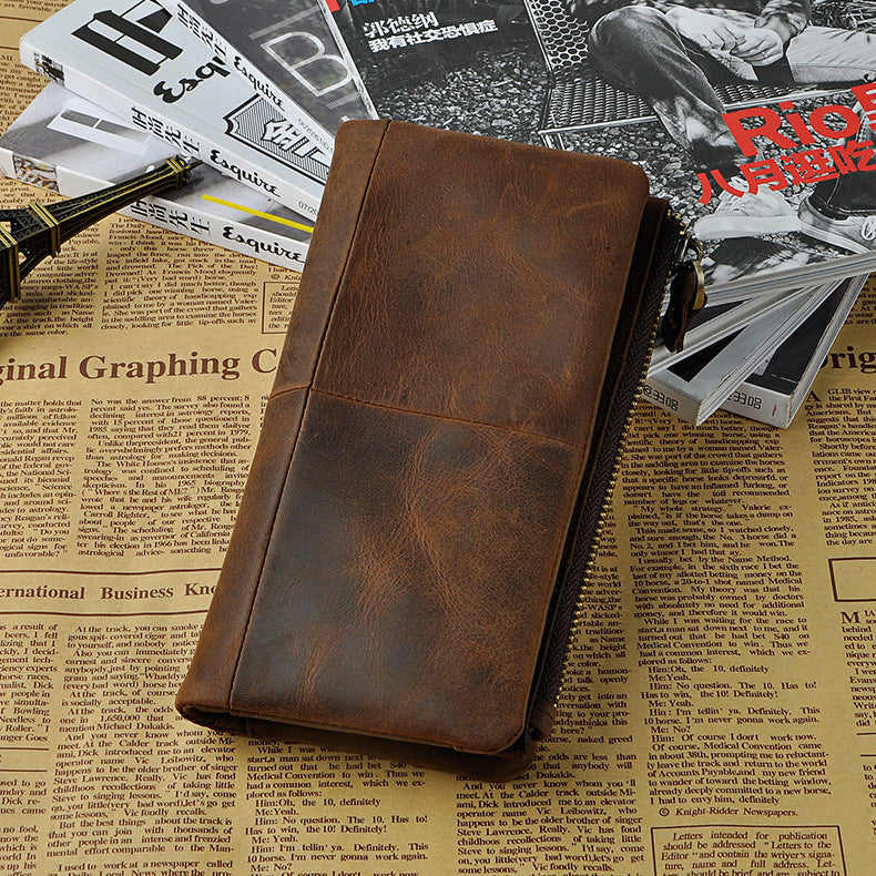 Handmade Leather Wallets Men  Handmade Genuine Leather Wallet