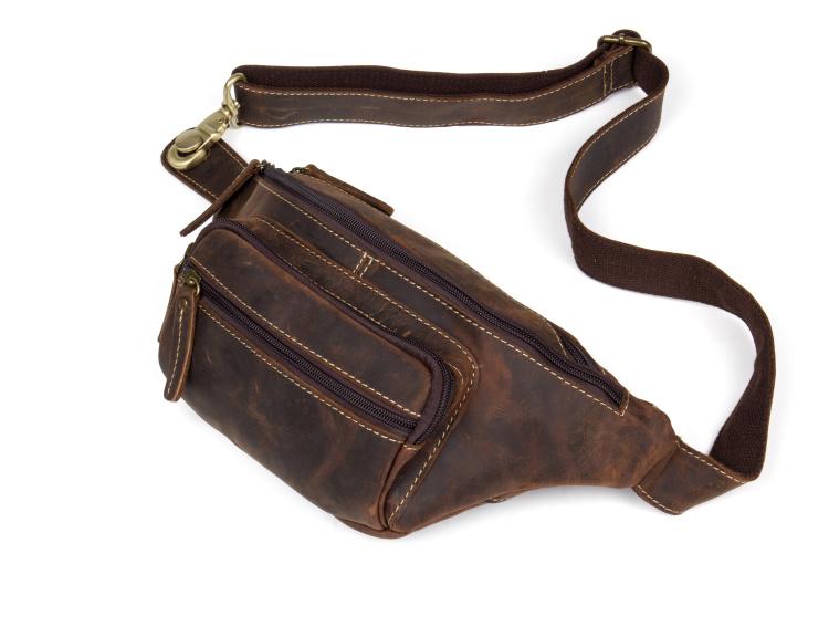 Spencer Men's Fanny Pack Nylon Bumbag Waist Bag Multi-pockets Hip