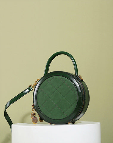 Chanel Black Patent Leather Round 'CC' Handbag Q6BJHX27KB004 | WGACA